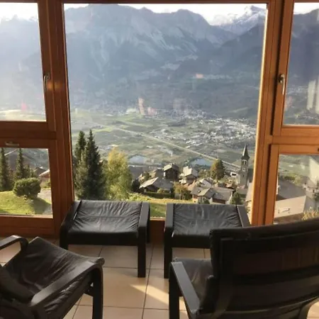 Mountain With Parking Apartment Veysonnaz