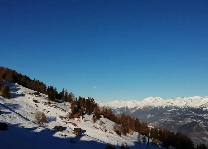 Mountain With Parking Apartment Veysonnaz